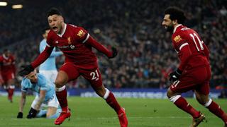 Frenón al City: el golazo de fuera del área de Chamberlain para poner adelante al Liverpool