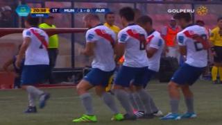 Deportivo Municipal ante Juan Aurich: Rodrigo Cuba anotó su primer gol y celebró con 'bailecito'
