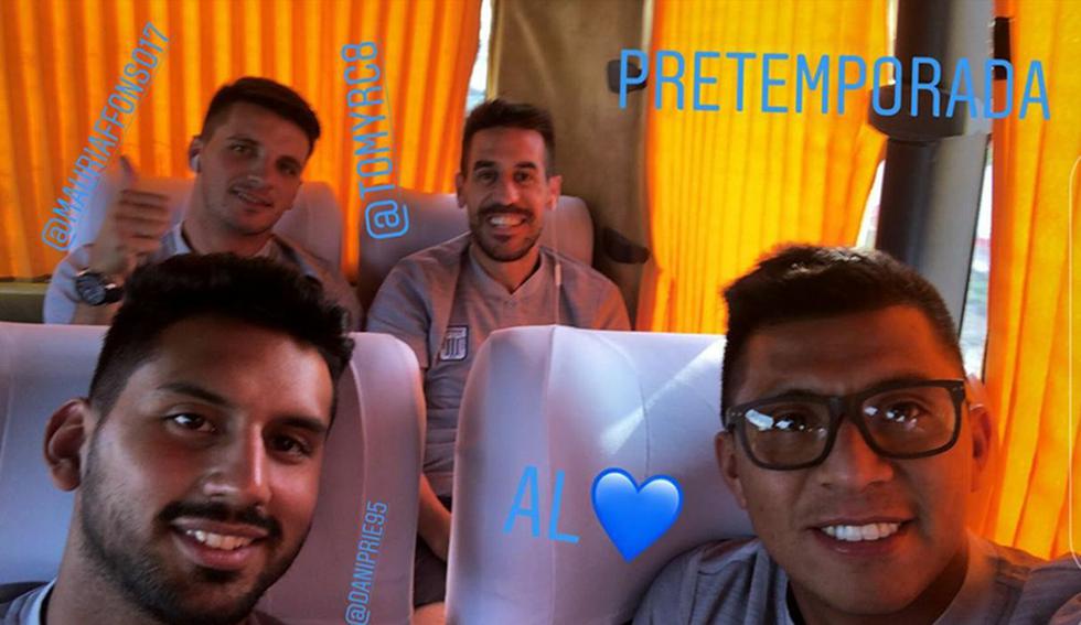 Alianza Lima viajó a Chincha para realizar su pretemporada. (Foto: Instagram / Alianza Lima)