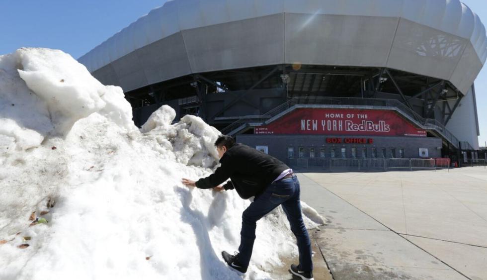 Perú vs. Islandia: nieve en el estadio donde jugará la bicolor. (Fernando Sangama)