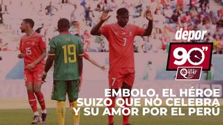 90 segundos Qatar: Embolo, el héroe suizo que no celebró ante Camerún y su relación con el Perú