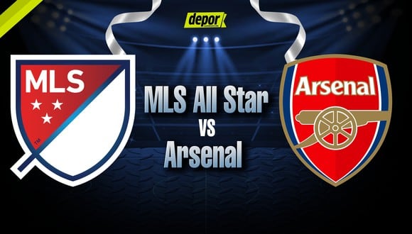 MLS All Star vs. Arsenal se enfrentan este miércoles (Foto: Depor)