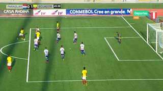 Erick Pluas puso el 1-0 de Ecuador ante Paraguay por Hexagonal Final del Sudamericano Sub 17 [VIDEO]