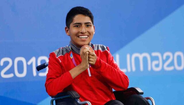 Rodrigo Santillán – Paranatación. (Foto: GEC)