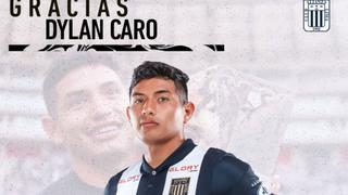 No va más: Alianza Lima oficializó la salida de Dylan Caro para la temporada 2022