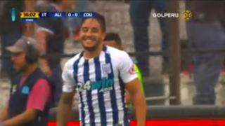Alianza: el palo le negó gol a Hohberg tras espectacular pase de Aguiar [VIDEO]