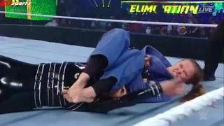 Con un brazo atado a su espalda: Ronda Rousey hizo rendir a Sonya Deville con ‘palanca’ en Elimination Chamber [VIDEO]