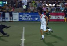 Fútbol 7: alucinante gol contra el piso de José 'Pocholo' Hernández