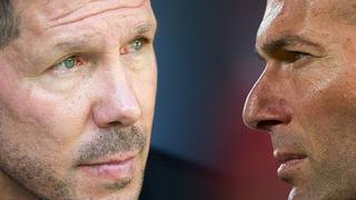 El derbi promete: Zidane contra Simeone, un duelo con cuentas pendientes