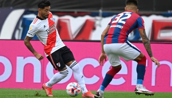 Triunfo ‘millonario’: con gol de Paulo Díaz, River Plate derrotó 1-0 a San Lorenzo. (River)