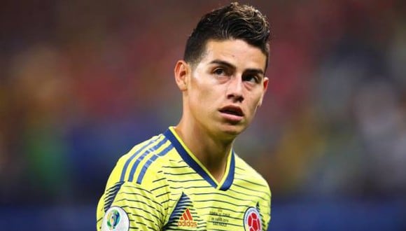 James Rodríguez no fue convocado por Colombia para disputar las fechas 7 y 8 de las Eliminatorias Qatar 2022. (Foto: Getty Images)