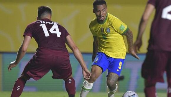 Brasil derrotó 3-1 a Venezuela en el duelo por la Jornada 11 de Eliminatorias Qatar 2022. (Foto: Agencias)