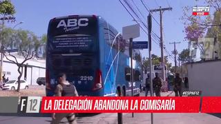 Boca Juniors dejó la comisaría tras 12 horas y ya está en aeropuerto para viajar a Argentina [VIDEO]