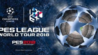 ¡Rumbo al mundial de PES 2018! Así puedes participar en la PES League World Tour 2018