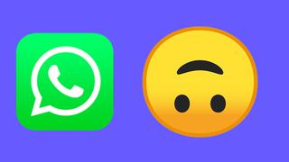 WhatsApp y el sorprendente significado del emoji de la cara al revés