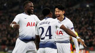 Casi asegurado: Tottenham goleó 3-0 al Dortmund por la ida de octavos de la Champions League 2019