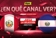 En qué canales ver Perú vs El Salvador por amistoso internacional en EE.UU.