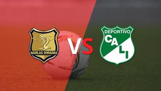 Deportivo Cali logró igualar el marcador ante Águilas Doradas Rionegro