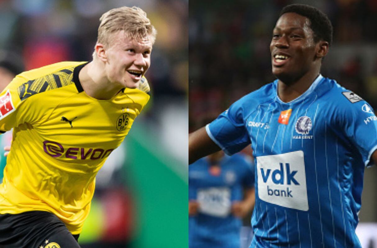 En Europa ya se comparan los números de Erling Haaland y Jonathan David. (Foto: Getty)