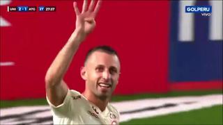 ¡Lo vuelve a ganar Universitario! Gol de Calcaterra para el 2-1 ante Atlético Grau