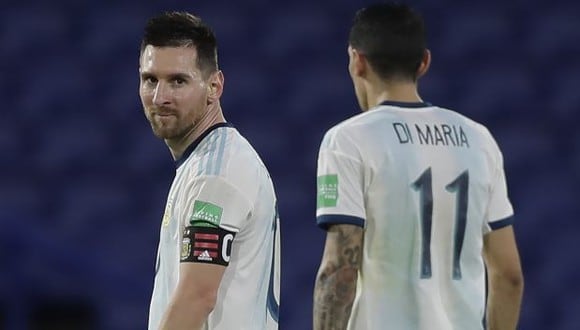Di María no ocultó su sueño por tener a Lionel Messi en PSG. (Foto: AFP)