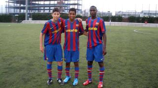 Jugó en La Masia, conoció a Xavi y quedaron en contactarlo: el paso de Junior Ponce por el FC Barcelona