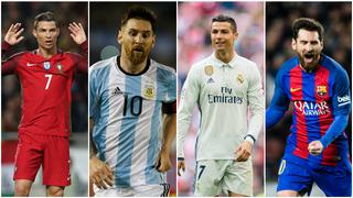 ¿A quién le va mejor? Los números de Cristiano y Messi esta temporada