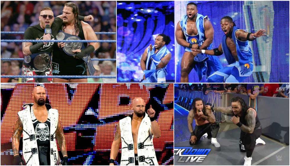 Estos son los equipos que protagonizarán la lucha de parejas de Survivor Series. (WWE)