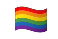 WhatsApp: qué significan los colores del emoji de la bandera LGTBI