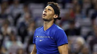 No aguantó: Nadal se retiró del Masters de París por lesión en la rodilla