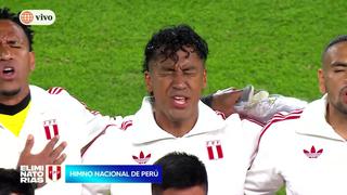 ¡A todo pulmón! Así se entonó el himno nacional en el Perú vs. Venezuela