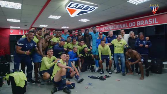 Liga de Quito venció a Sao Paulo y clasificó a semifinales de Copa Sudamericana. (Video: Liga de Quito)