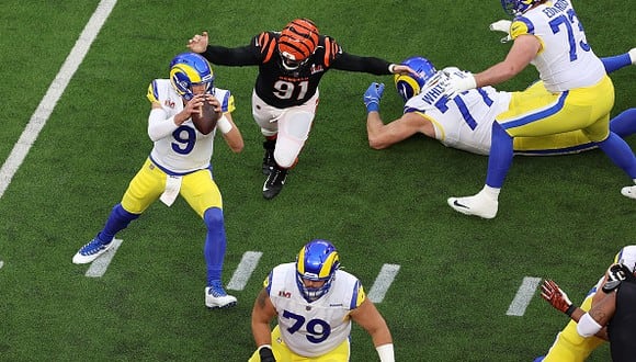 SIGUE, Super Bowl (LVI) 2022 EN VIVO en ESPN y STAR+: Bengals vs Rams desde el SoFi Stadium. (Getty Images)