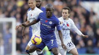 Se aleja de la punta: Chelsea empató 0-0 ante Everton por la fecha 12 de la Premier League