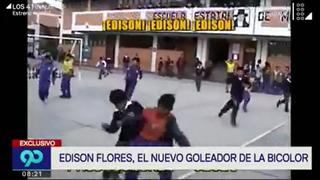 Edison Flores: el día que sus compañeros de colegio corearon su nombre [VIDEO]