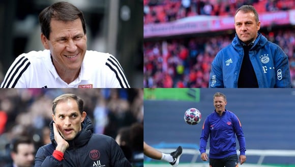 Los ‘debutantes‘: García, Flick, Tuchel y Nagelsmann disputarán por primera vez las semifinales de la Champions League.