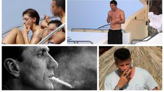 ¿A lo Pablo Osvaldo? nueve cracks a los que descubrieron fumando (FOTOS)