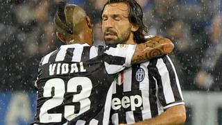 Le dedicó palabras en italiano: Vidal se despidió de Andrea Pirlo, quien fue su compañero en la Juventus