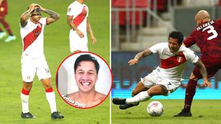 Los golpes que recibió Gianluca Lapadula jugando por Perú