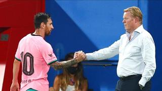 Las confesiones de Ronald Koeman sobre Lionel Messi: “Él es un fan y todavía quiere saber cómo va”