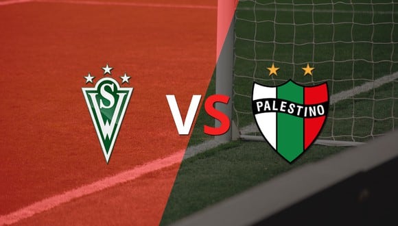 Al comienzo del segundo tiempo Santiago Wanderers y Palestino empatan 1-1