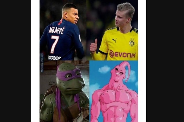 Los goles de Erling Haaland ha generado una gran ola de memes en redes sociales como Facebook y Twitter. (Fotos: Difusión)