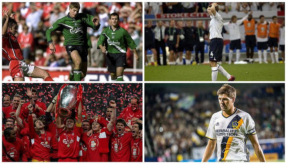 Steven Gerrard se retira del fútbol: 13 momentos que resumen su carrera.