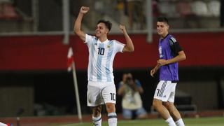 Argentina venció 1-0 a Uruguay por el Sudamericano Sub 20 desde Curicó