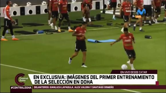 Este fue el primer entrenamiento de la selección peruana en Doha.  (Vídeo: Movistar Deportes)