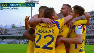 'Gol de vestuario': América madrugó a Pumas y le anotó al primer minuto en Liguilla [VIDEO]