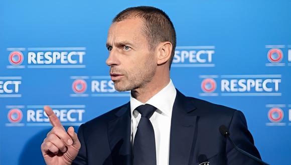 Aleksander Ceferin es el actual presidente de la UEFA. (Foto: EFE)