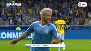 ¡Qué hiciste, 'Nico'! ¡Qué hiciste! El espectacular gol de Lodeiro para el 1-0 de Uruguay ante Ecuador [VIDEO]