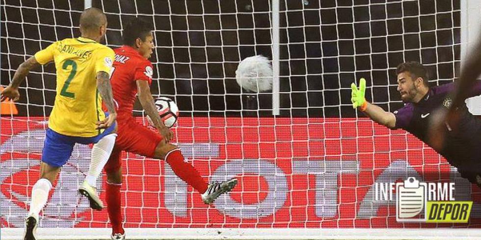 Perú ganó 1-0 ante Brasil con la mano de Ruidíaz. (Foto: Getty)