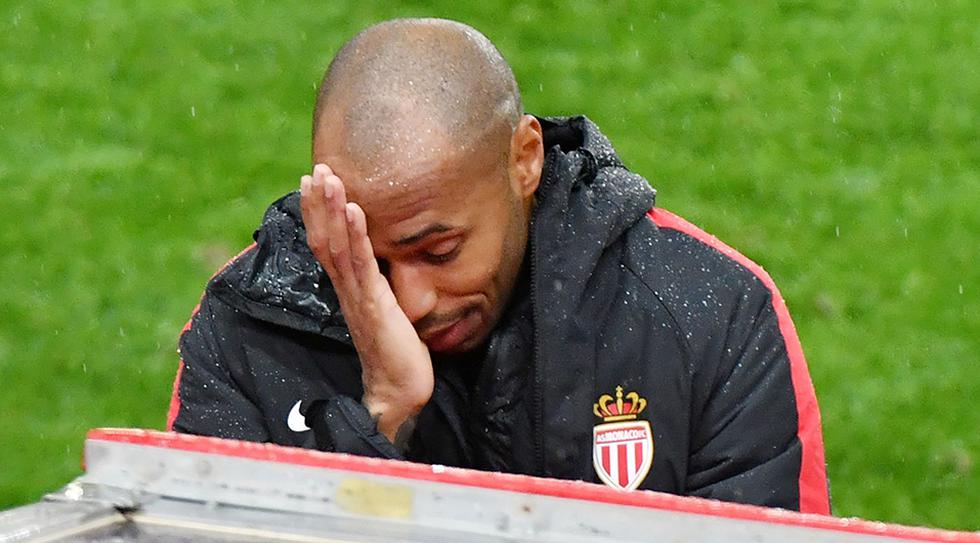 Thierry Henry, DT del AS Mónaco, dijo que cometieron "errores escolares" ante Brujas de Bélgica. (Foto: AFP)